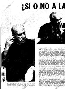 Reportaje sobre la mujer-sacerdote, en 1971